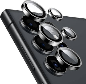 Samsung Galaxy S25 Ultra 3D Back Camera Protector Black View 2 - OnlineExpo.pk
