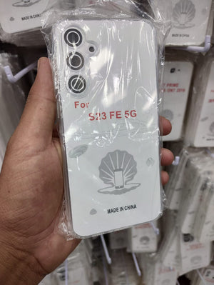 Soft Jelly Transparent Cover - Redmi 13C / Note 13 Pro / Zero 30 / Hot 40 / Realme C67 / Samsung S24 Ultra - Camera Protection Dust Proof View 4 - OnlineExpo.pk