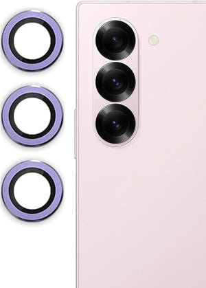 Camera Lens Protector for Samsung Fold 6 Back Camera Lens Silver Black Light Green Light Purple Blue Gold Pink View 6 - OnlineExpo.pk