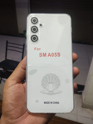 Dust proof Soft Back Cover for Samsung A05s Transparent with Camera protection soft jelly material bottom cap (No Edges) View 2 - OnlineExpo.pk