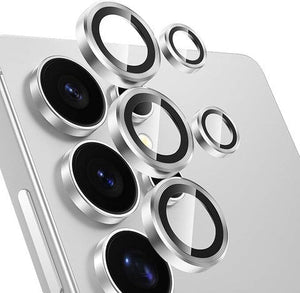 Lito Camera Lens Protector for Samsung S25 Ultra Silver blue black grey View 2 - OnlineExpo.pk