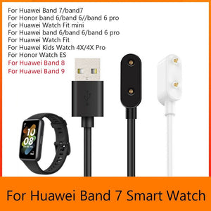 Magnetic USB Charger for Huawei Watch Fit/ Fit2/ Band 8 / Band 7/ Huawei Band 6 Pro/ Honor Watch ES Charging Cable Original Product Front View - OnlineExpo.pk