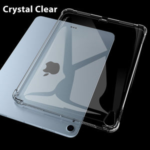 Soft TPU Bumper Clear Back Cover for iPad Air 13 inch 2024 M2 Shockproof Drop Protection Slim Lightweight TPU Transparent Back Cover Shell View 3 - OnlineExpo.pk