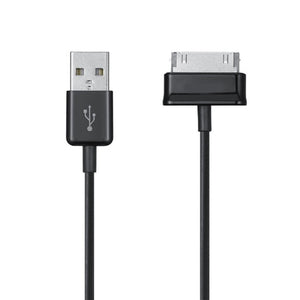 USB Charger Cable – Samsung Galaxy Tab 2 7" / 8.9" / 10.1" / P5110 / Tab 7.7 / Tab 7.0 Plus Original Product Front View - OnlineExpo.pk