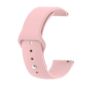 22mm Silicone Watch Strap – Zero / Haylou Rs4 / Ronin R07-R11 / Mibro X1 / Amazfit GTR / Huawei GT2 / Samsung 46mm View 5 - OnlineExpo.pk