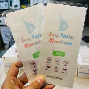 1 Pc Unbreakable Membrane Hydrogel Matte Back Protector for S24 ultra back Screen Protector (Front Protector Not included)