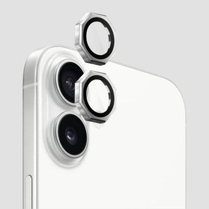 Octagon Camera Lens Protector for All Model 11 to 17 Pro Max H Tempered Glass Camera Cover with Metal Ring View 9