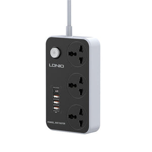 Ldnio SC3412 Fast Charging Power Extension View 5 - OnlineExpo.pk