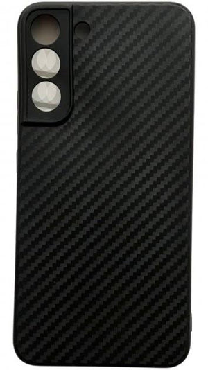 Carbon Fibre texture Phone cover for Samsung A24 4G Original Product Front View - OnlineExpo.pk