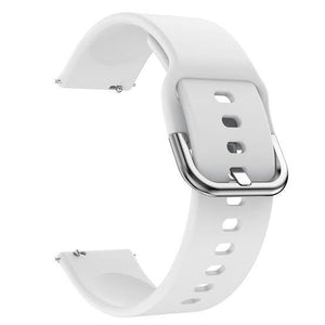 22mm Silicone Watch Strap – Ronin R07 / Mibro T2 / Amazfit GTR 3 / Dany Alpha / Huawei GT3 / Kieslect K10 / Samsung 46mm View 3 - OnlineExpo.pk