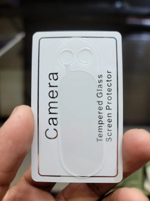 Clear Camera glass protector for Google Pixel 10 Pro XL Back Camera Glass Lens Protector Transparent Original Product Front View - OnlineExpo.pk
