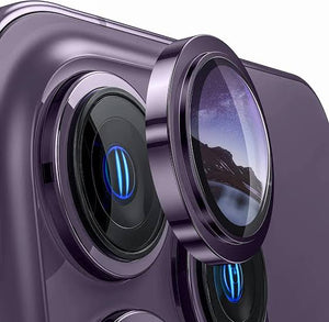 Deep Purple Camera Lens Protector for 14 Pro max camera protector View 2 - OnlineExpo.pk