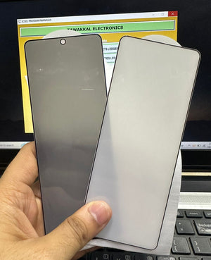 9D Privacy Glass and Clear Screen Portector for Z Fold 7 Z fold 6 Z fold 5 Z fold 4 Z fold 3 Original Product Front View - OnlineExpo.pk