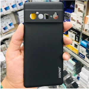 Black Eouro Slim Soft Silicone Back Cover for Google Pixel 6 Pixel 6A Pixel 6 Pro Pixel 7 Pro Pixel 8 Pro Pixel 9 Pro Pixel 9 Pro XL View 3 - OnlineExpo.pk