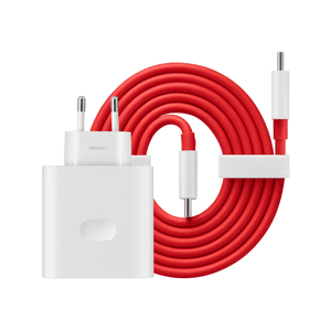 OnePlus SUPERVOOC 160W Type-C Adapter White Original Product Front View - OnlineExpo.pk
