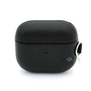 Airpods 3 Leather Case With Belt Clip - Black View 2 - OnlineExpo.pk