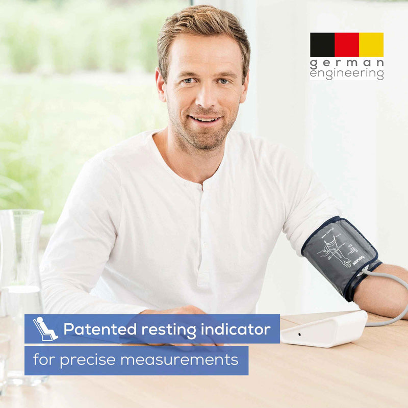 Berure Blood Pressure Monitor BM 28 AD Cuff type BPM with Adopter