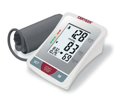 Certeza Digital Blood Pressure Monitor BM 407 - (White & Grey)