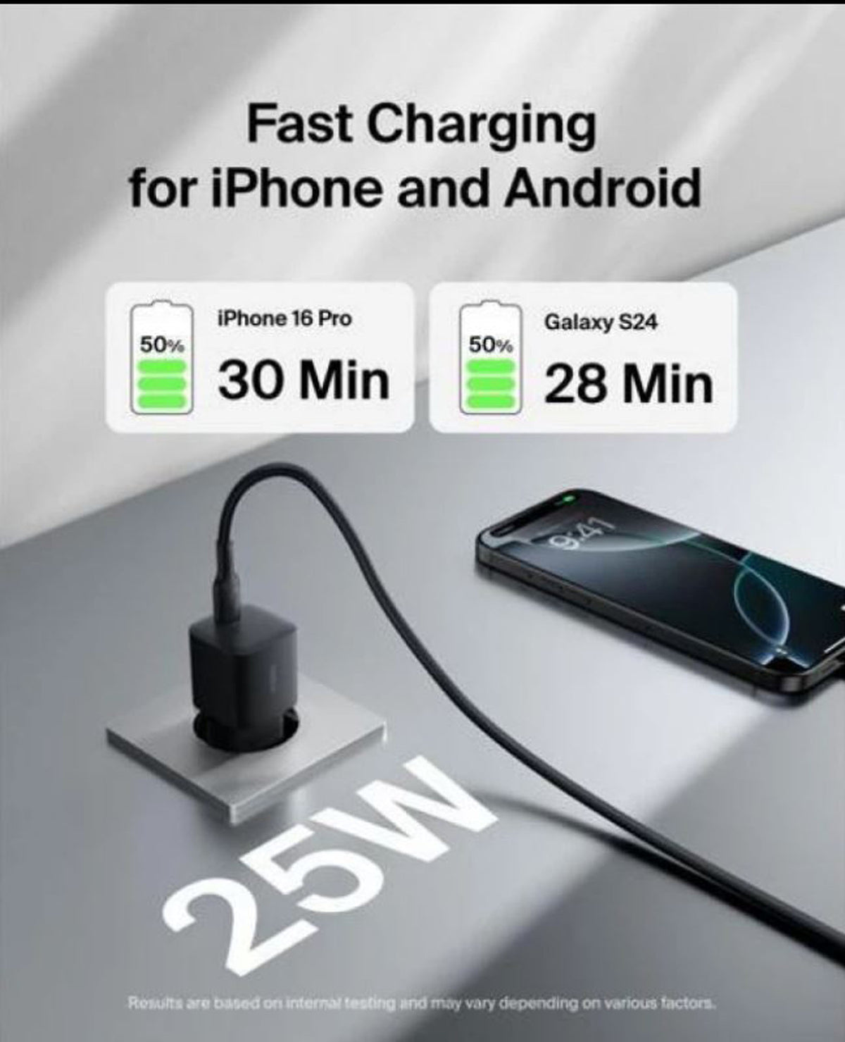 Belkin BoostCharge Compact USB-C Wall Charger 30W | PD 3.1 & PPS Fast Charger Adapter
