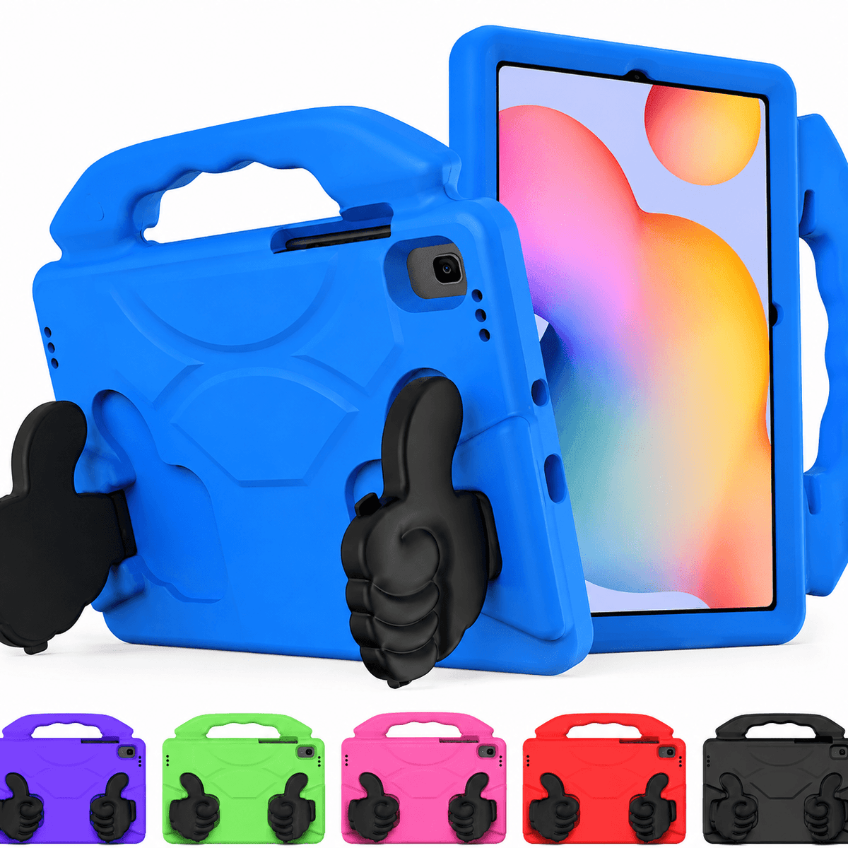 Thumbs up Back Cover for ipad Air 7 2025 11 inch back cover safety Cover for Kids View 1 - OnlineExpo.pk