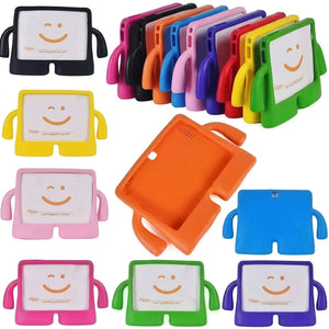 iBuy Kids Handle Back Cover – Samsung Galaxy Tab A9 Plus & Tab A11 Plus 11 Inch | Shockproof Stand Case Original Product Front View - OnlineExpo.pk