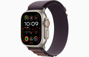 42mm-44mm-45mm-49mm Alpine Loop Smartwatch Strap For Apple Watch Ultra/Ultra 2- Indigo Original Product Front View - OnlineExpo.pk