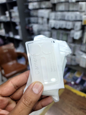 Tempered camera protector for Infinix Smart 20 Clear Camera Glass Lens Protector Tempered Full Cover View 2 - OnlineExpo.pk
