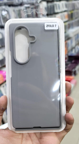 High Quality Silicone Cover for Samsung Z Fold 7 Full Cover View 3 - OnlineExpo.pk