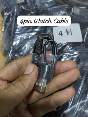 4 Pin Watch Cable High Quality Universal Charger View 4 - OnlineExpo.pk
