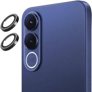 Premium Quality Camera Lens Protector for Vivo V70 Fe Black Silver Original Product Front View - OnlineExpo.pk