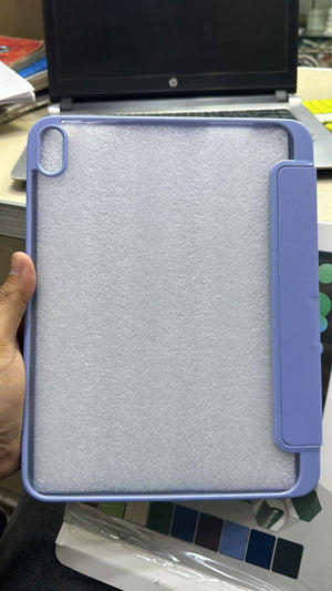 Evo Clear Folio Tablet Case for 7th 8th 9th Generation 10.2 inch Smart case with pen holder space View 2 - OnlineExpo.pk