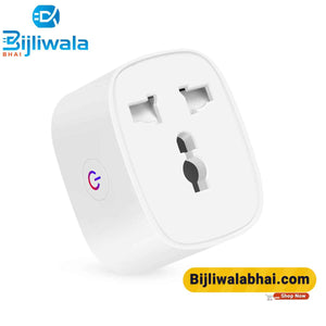 Tuya WiFi Smart Plug 16A with Power Monitoring Original Product Front View - OnlineExpo.pk