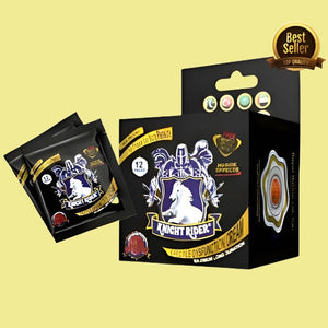 Knight Rider Delaying Condom Box (Pack Of 12) Original Product Front View - OnlineExpo.pk