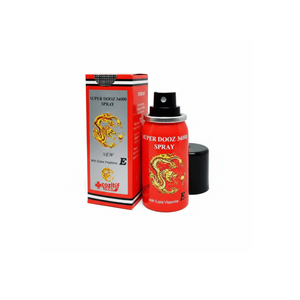 Dragon Super Dooz 34000 Delay Spray – Long-Lasting Performance Original Product Front View - OnlineExpo.pk