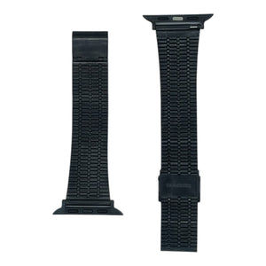 42mm/44mm/45mm/49mm/22mm Luxury Style Stainless Steel Chain Straps For Smart Watch - Black View 4 - OnlineExpo.pk