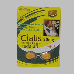 Cialis Film Coated 20mg 2 Tablets View 2 - OnlineExpo.pk