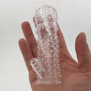 Silicon Crystal Reusable Condom Original Product Front View - OnlineExpo.pk