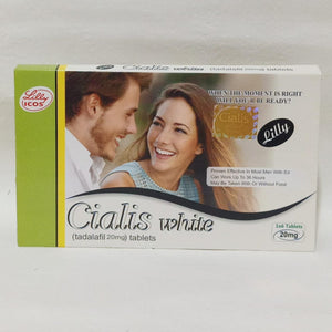 Cialis White Lilly 20mg 6 Tablets View 2 - OnlineExpo.pk