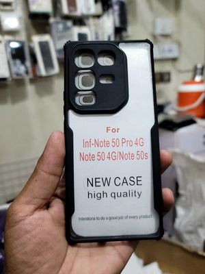 Best Quality ipaky Bumper Back cover for Inifinix Note 50 Infinix Note 50 Pro ipaky Original Product Front View - OnlineExpo.pk