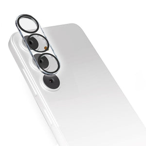 Samsung S24 Plus Back Camera Glass Lens Protector Transparent Original Product Front View - OnlineExpo.pk