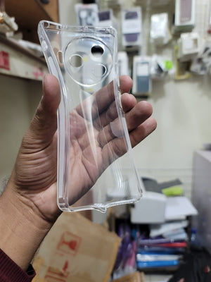 Soft TPU Back cover for Camon 13 Pro 5G Transparent with Camera protection Dust Proof Cap without edges View 4 - OnlineExpo.pk