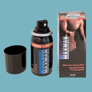 Maxman Delay Spray For Men Original Product Front View - OnlineExpo.pk