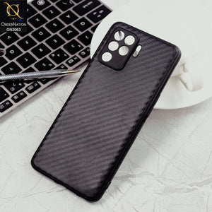 Carbon Fibre texture Phone cover for oppo 5s oppo A1k oppo F19 oppo F19 pro oppo F15 oppo A94 Original Product Front View - OnlineExpo.pk