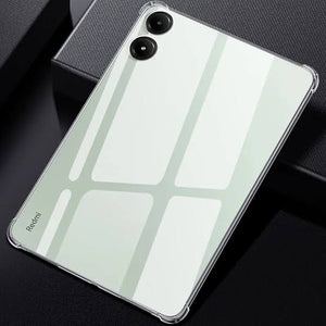 Soft TPU Bumper Clear Case for Redmi Poco Pad 12.1 inch Case Soft Transparent Full Protection shockproof Armor For Redmi Pad Pro Back cover Phone Cases Original Product Front View - OnlineExpo.pk