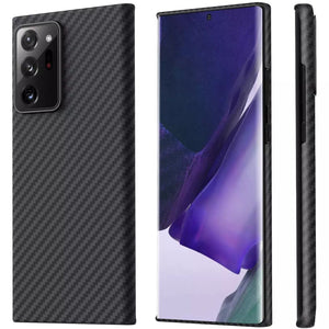 Carbon Fibre texture Phone cover for Samsung note 10 plus Samsung note 20 Original Product Front View - OnlineExpo.pk