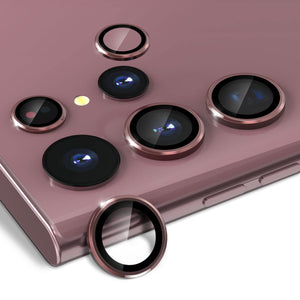 Samsung Galaxy S22 Ultra 3D Back Camera Protector Burgandy View 2 - OnlineExpo.pk