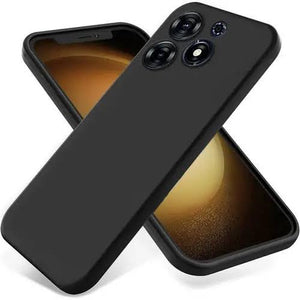 Rock Silicon Back cover for Infinix Smart 8 infinix hot 30 infinix hot 30i infinix hot 30 play Infinix note 30 pro back cover rock slim soft View 3 - OnlineExpo.pk