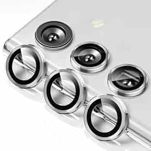 Camera Lens Protector for Samsung A55 Silver View 3 - OnlineExpo.pk
