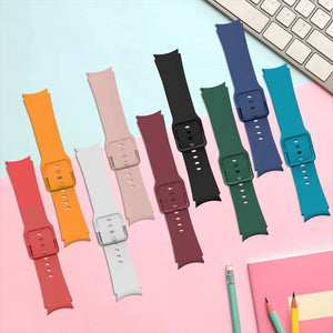 Samsung Galaxy Watch 6/5/4 & 5 Pro Sport Loop Silicone Strap – Adjustable Band (40mm / 43mm / 45mm / 47mm) Original Product
