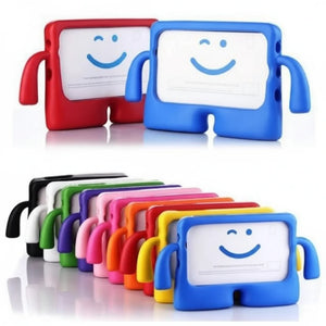 I-buy Handle Back Cover for Samsung Galaxy Tab A7 Lite / T290 / A9 / A11 – Safety Cover for Kids Original Product Front View - OnlineExpo.pk
